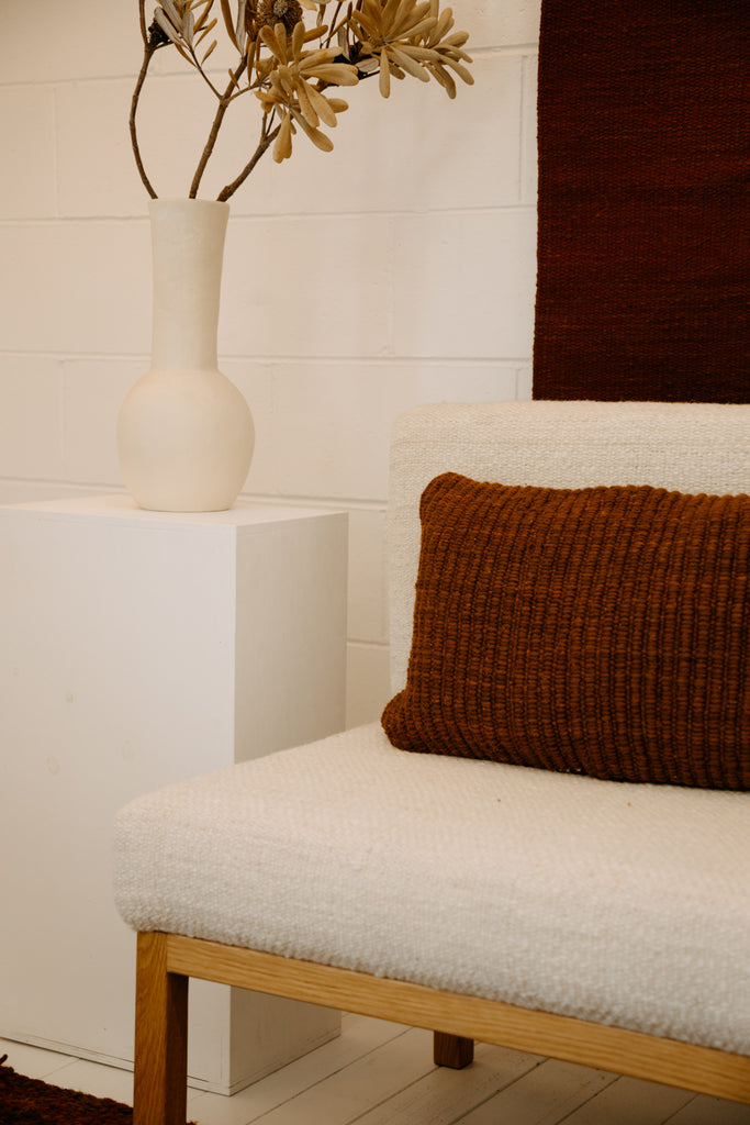 Selva Lumbar Cushion | Rust