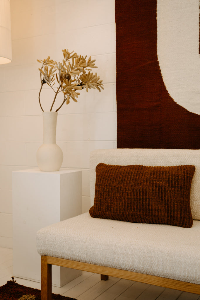 Selva Lumbar Cushion | Rust