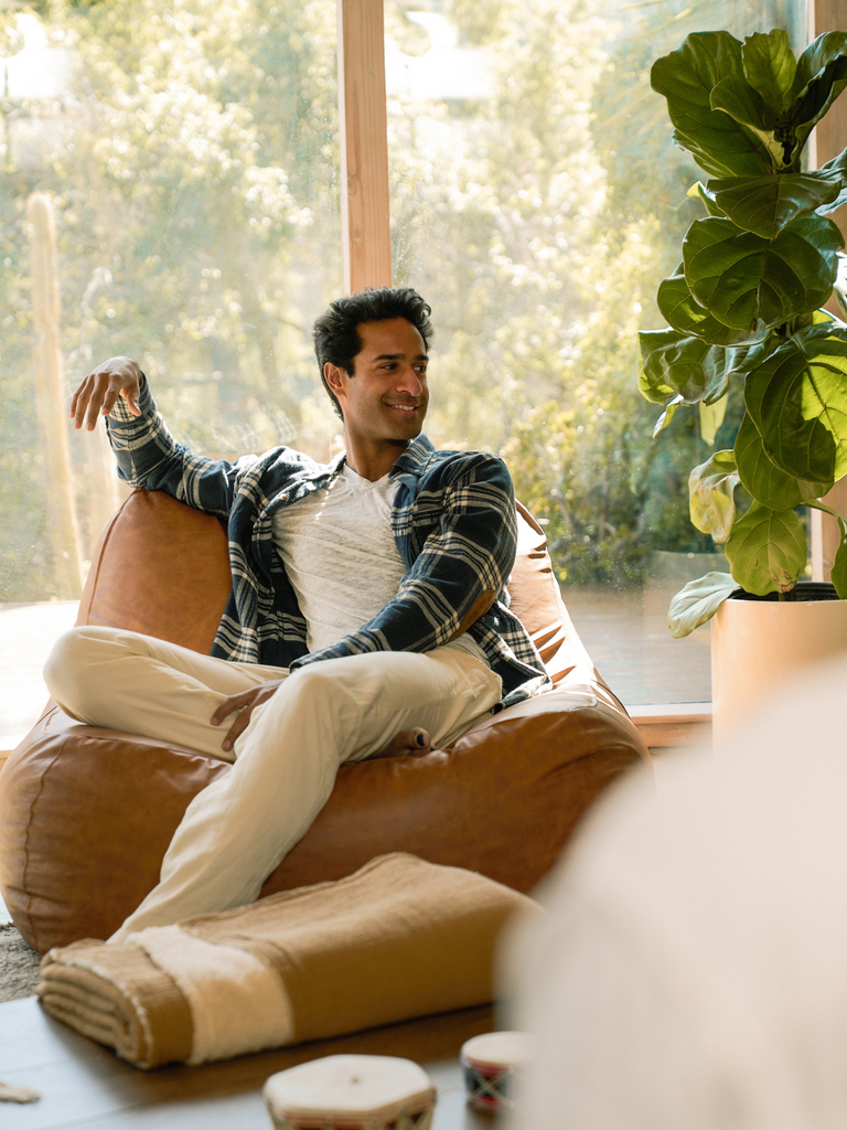 Dume Lounge Chair - Vegan Leather