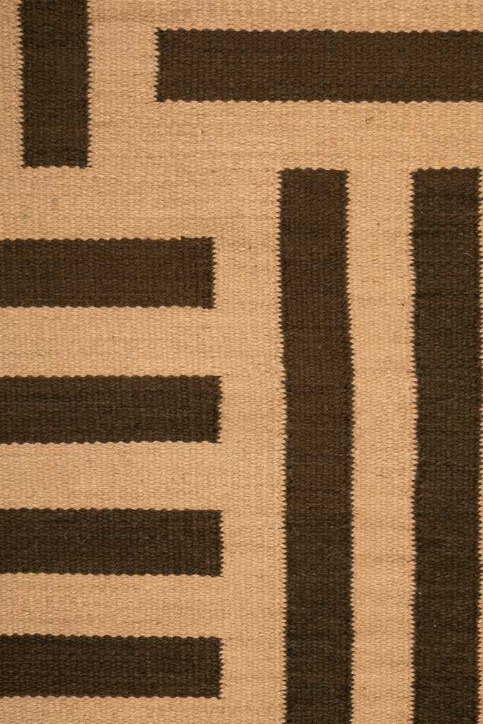 Land Woven Runner |  Coffee & Camel