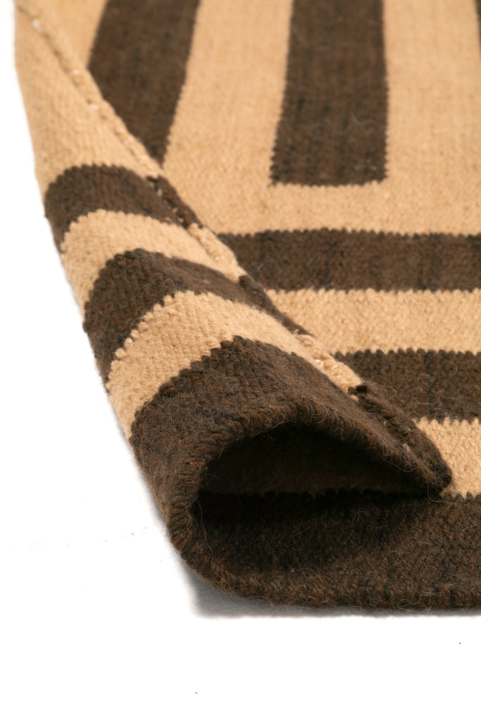 Land Woven Runner |  Coffee & Camel