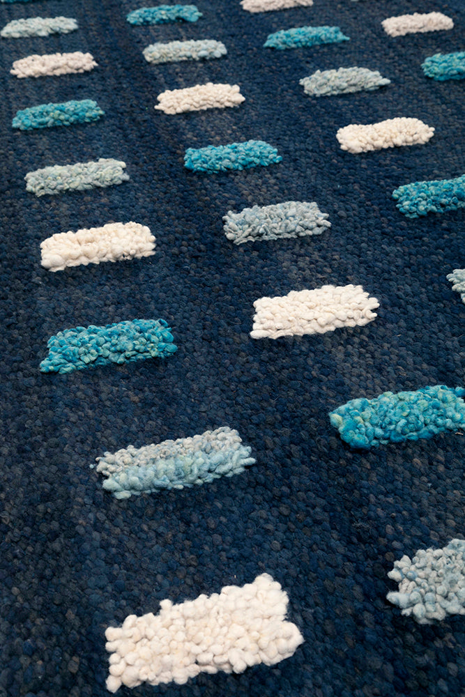 Esther Runner | Navy, Sea Foam, Sea Blue & Natural