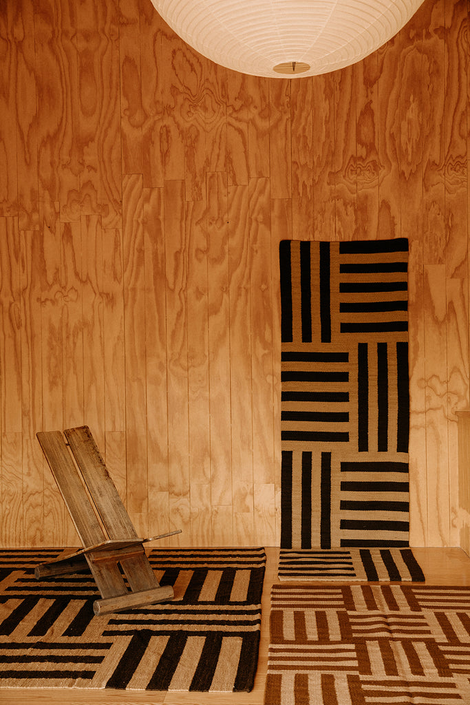 Land Woven | Coffee & Camel