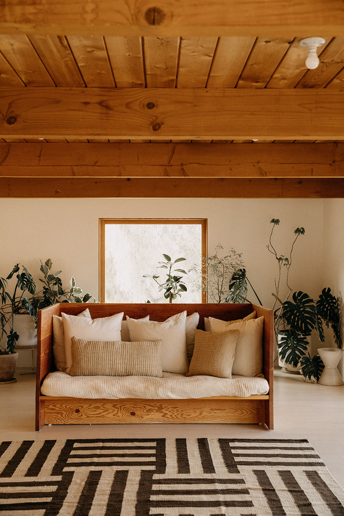 Land Woven | Coffee & Camel