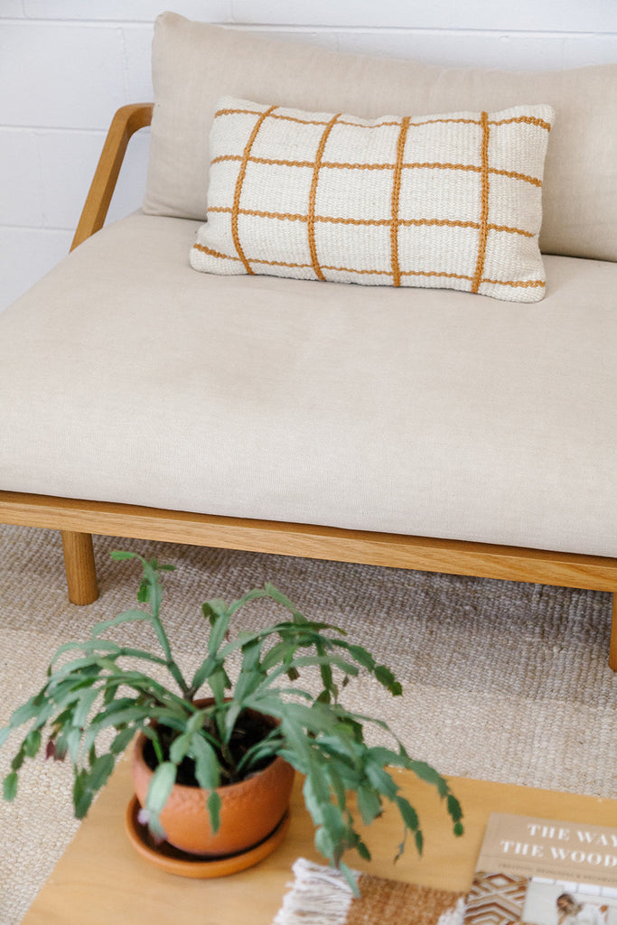 Sara Lumbar Cushion | Desert & Natural