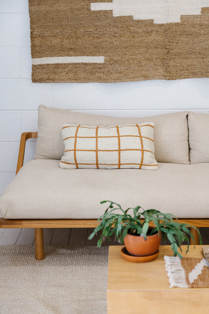 Sara Lumbar Cushion | Desert & Natural