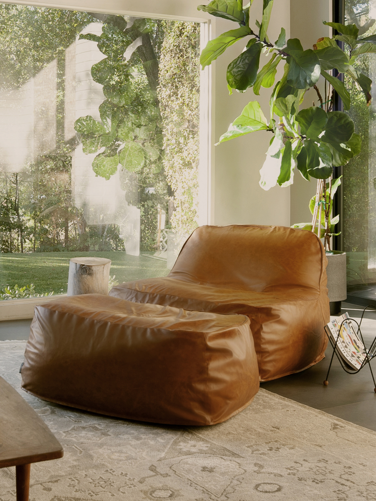 Dume Lounge Chair - Vegan Leather