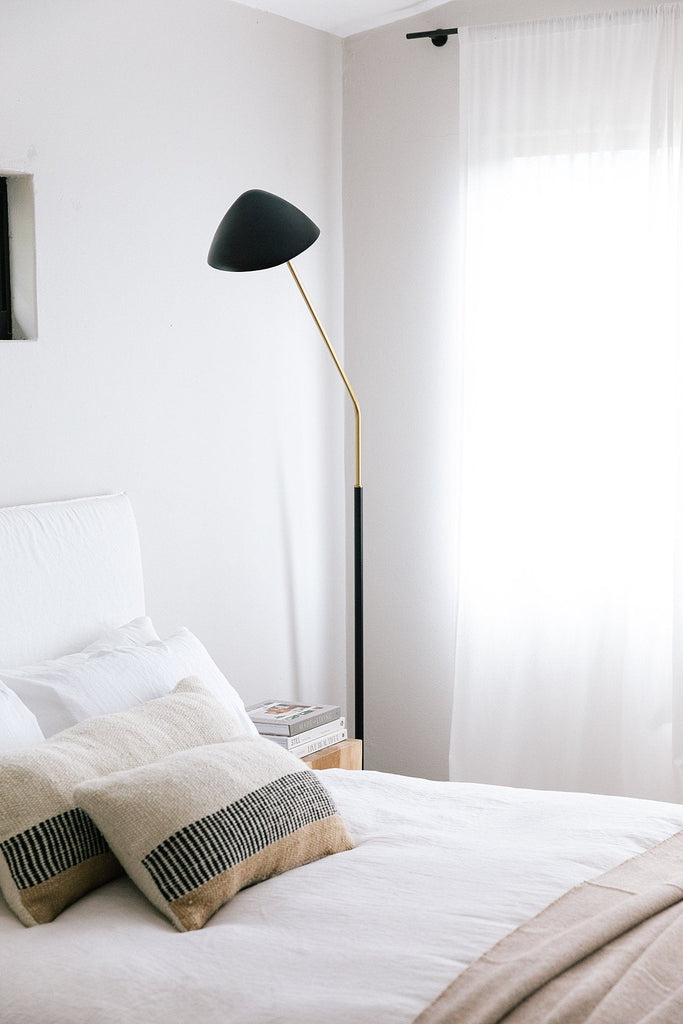 Paloma XL Lumbar Cushion | Natural White, Sand & Black