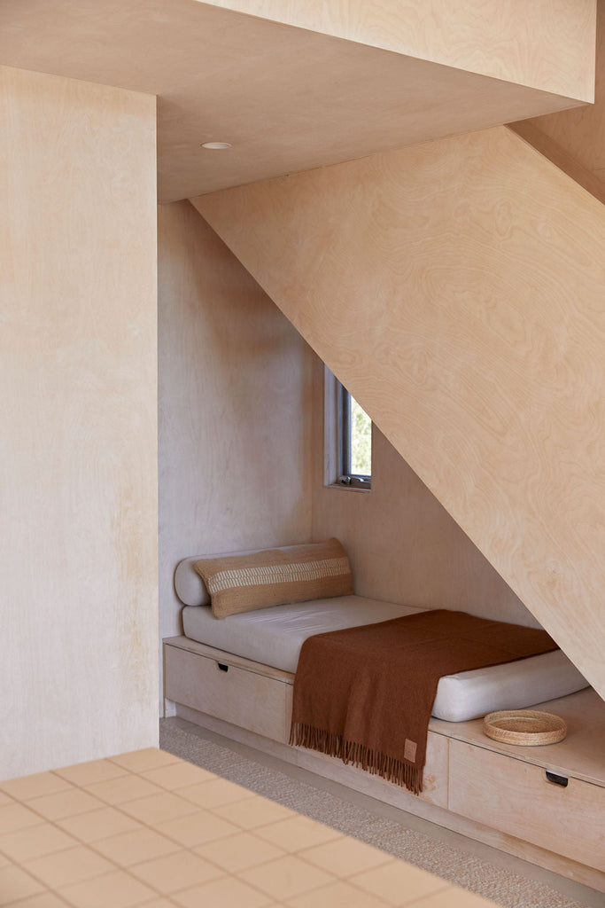 Rosana XL Lumbar Cushion | Sand & Natural