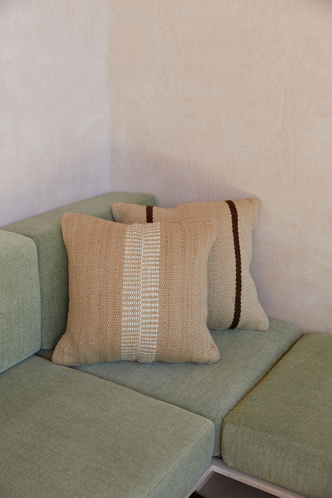 Rosana Cushion | Sand & Natural