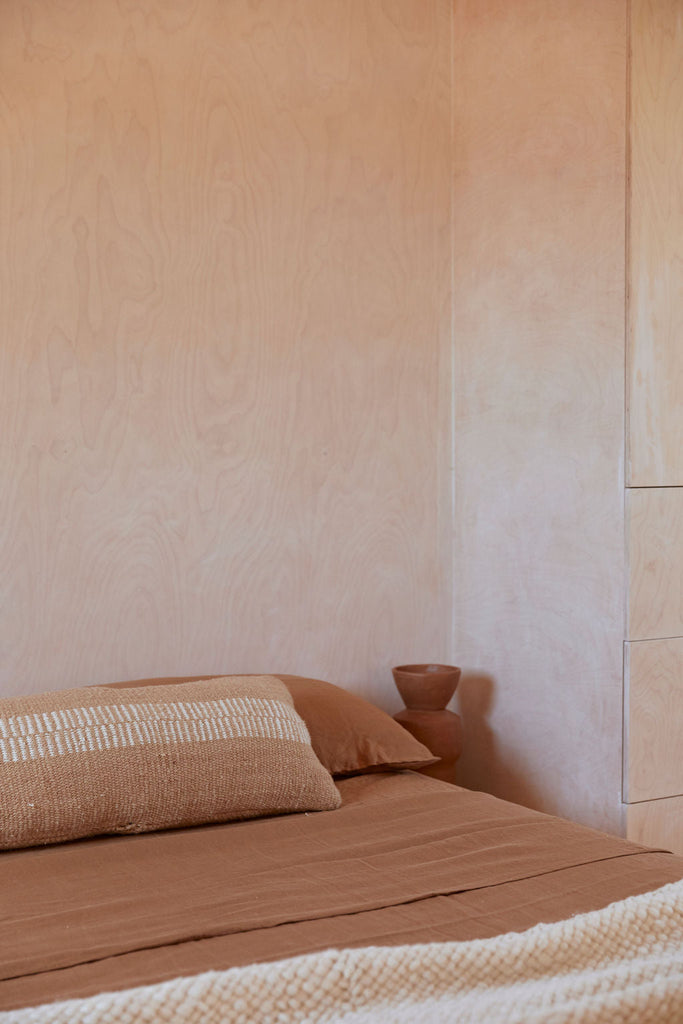 Rosana XL Lumbar Cushion | Sand & Natural