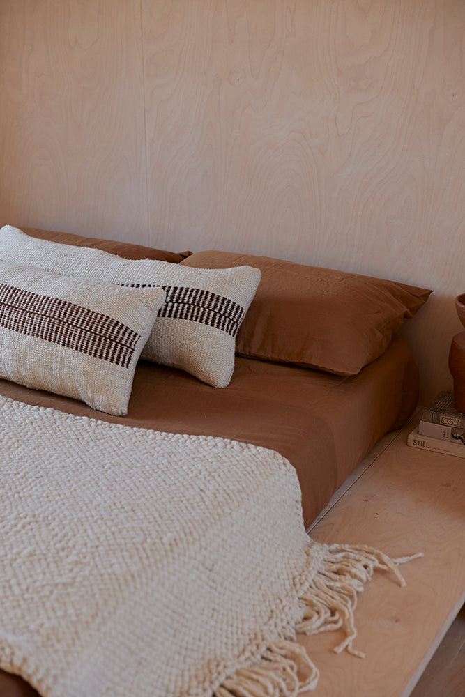 Monte Throw | Natural White