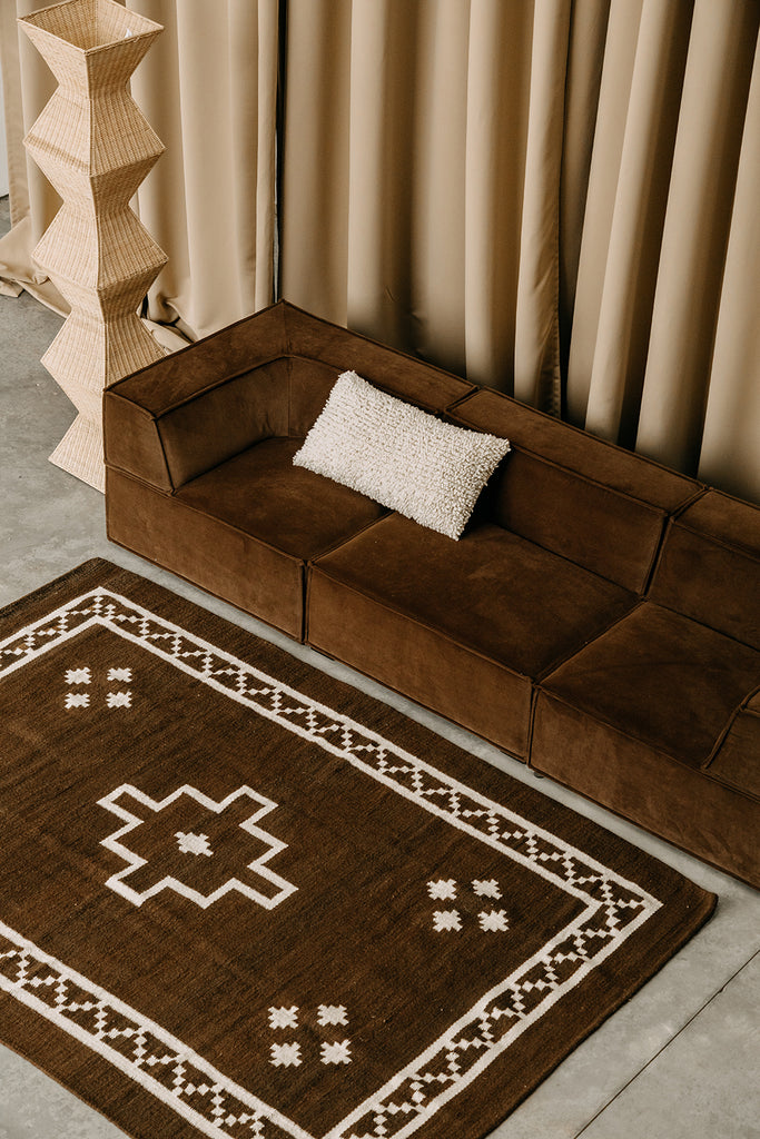 Cruz | Natural Brown & White