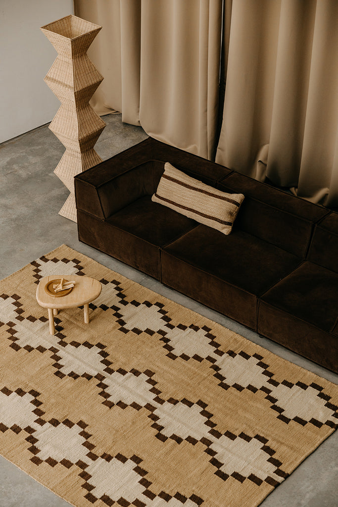 Malena | Camel & Natural Brown & Bone