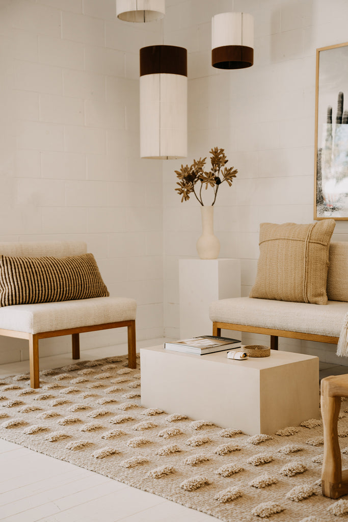 Selva XL Lumbar Cushion | Sand & Rust