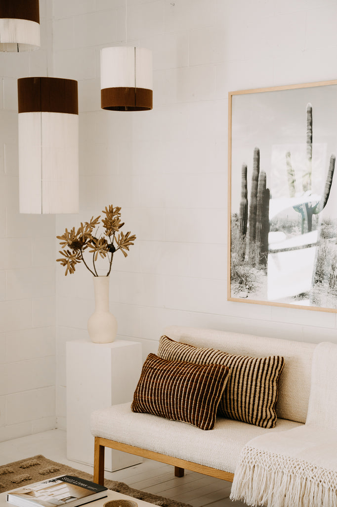 Selva Lumbar Cushion | Rust & Sand