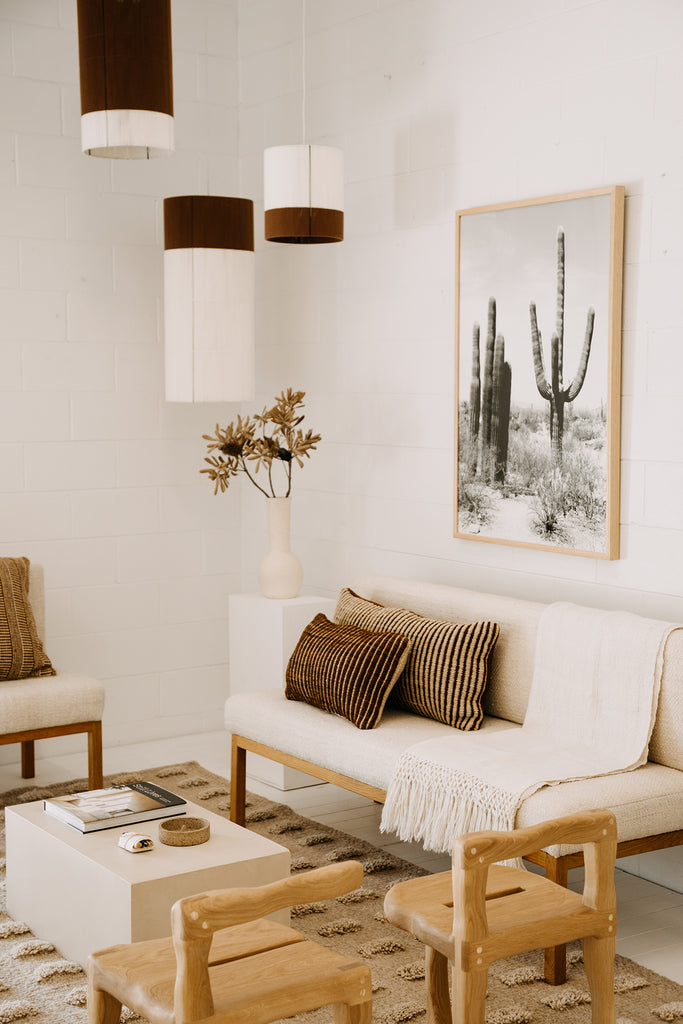 Selva XL Lumbar Cushion | Sand & Rust