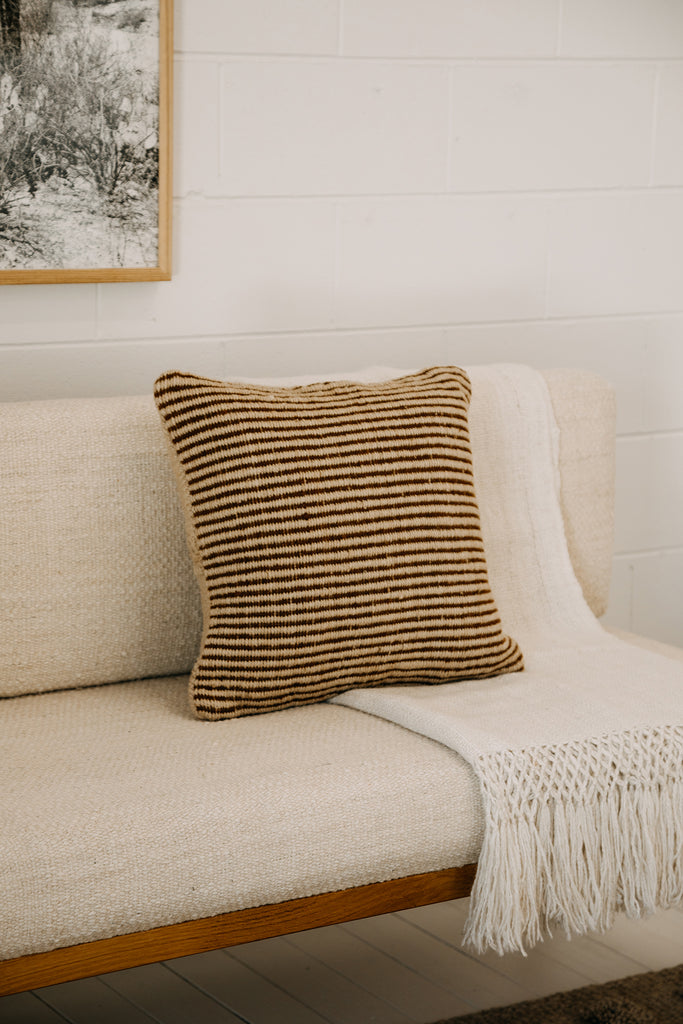 Selva Cushion | Rust & Sand
