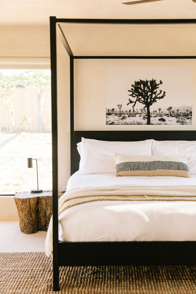 Paloma XL Lumbar Cushion | Natural White, Sand & Black