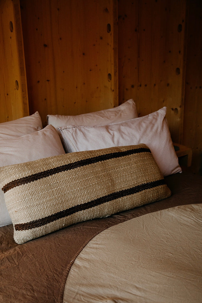 Tomasa Lumbar XL Cushion | Sand & Rust