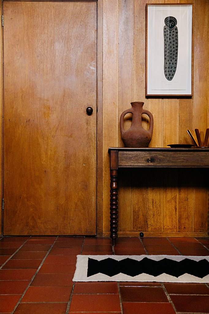 Mini Southwest #2 | Black & Natural