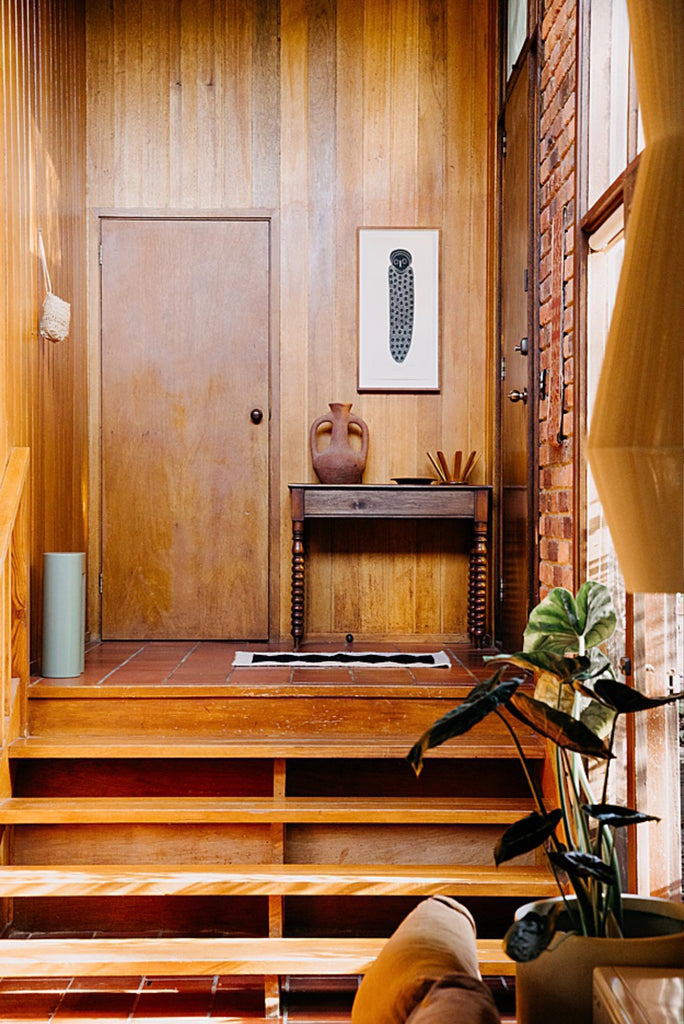 Mini Southwest #2 | Black & Natural