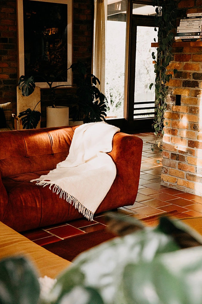 Puna Throw | Natural White