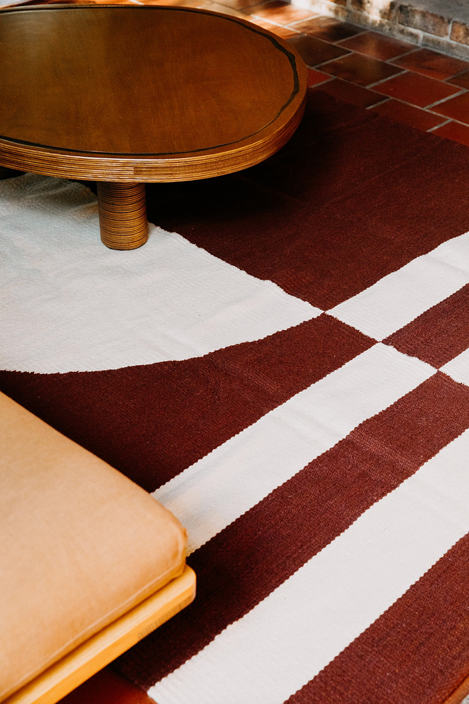 Haus #3 | Burgundy & Natural