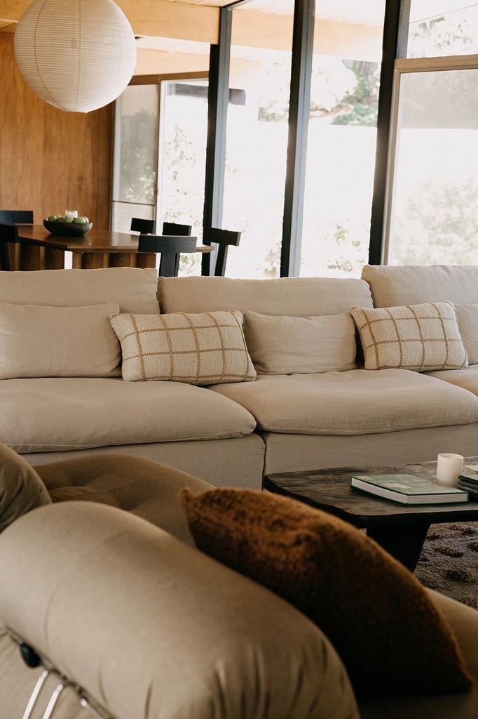 Sara Lumbar Cushion | Sand & Natural