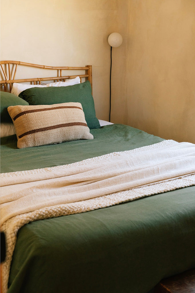 Tomasa Lumbar Cushion | Sand & Rust