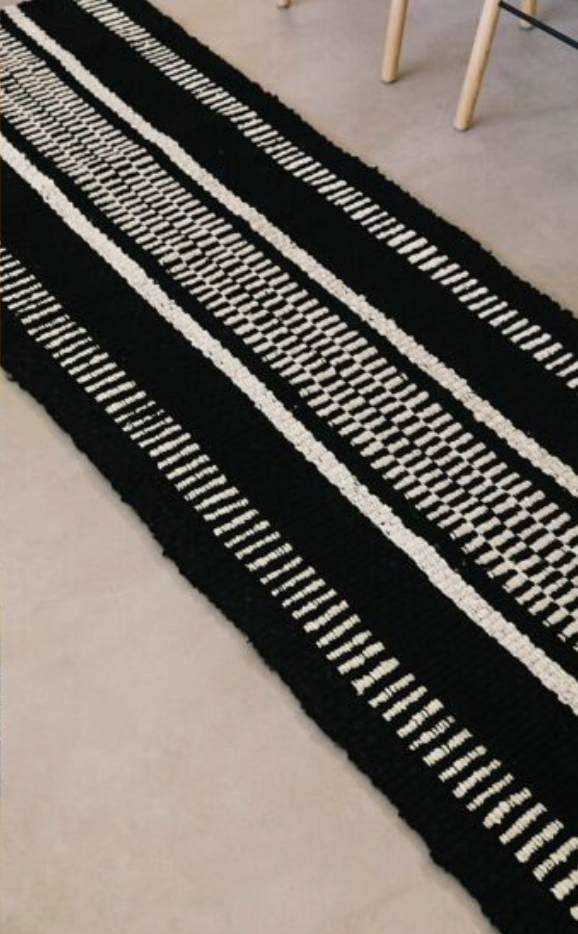 Romina Runner | Black & Natural