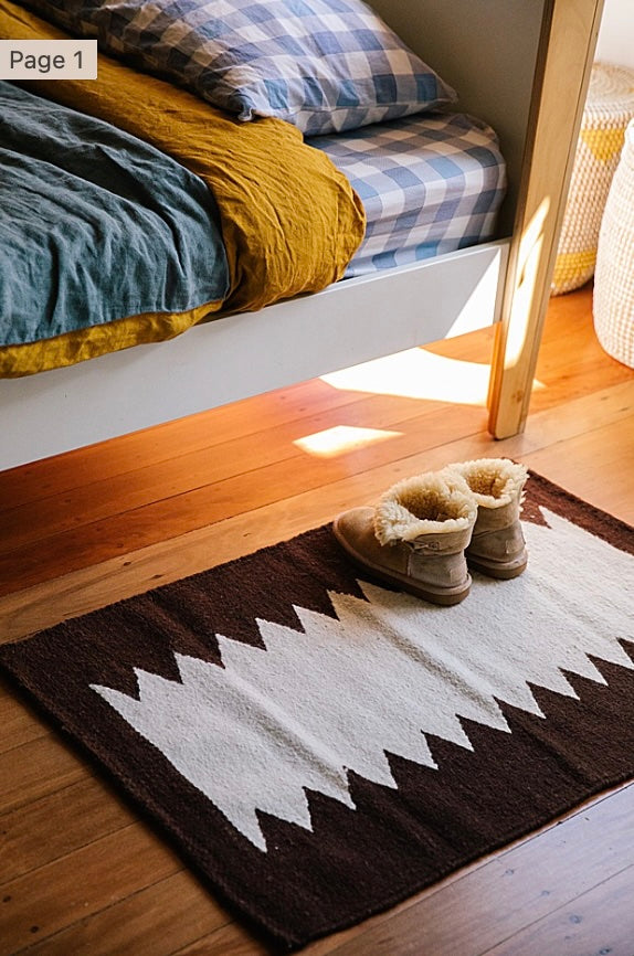 Mini Southwest #12 | Natural & Natural Brown