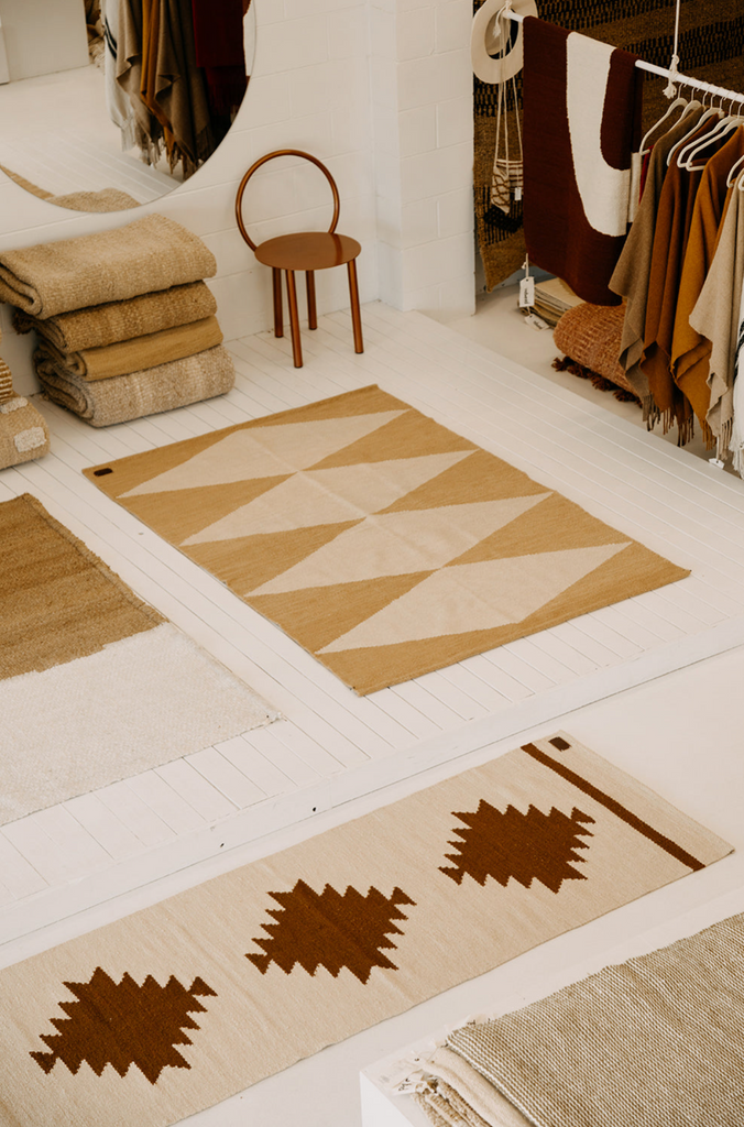 Juana Runner | Bone & Chestnut