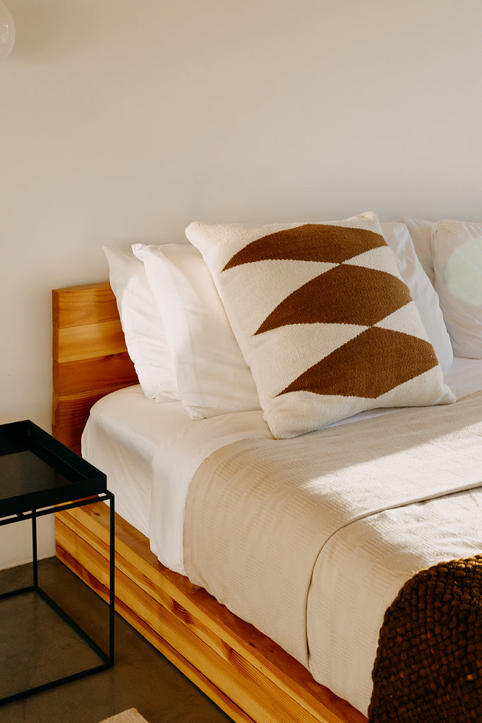 Southwest Cushion #2 | Natural & Chestnut