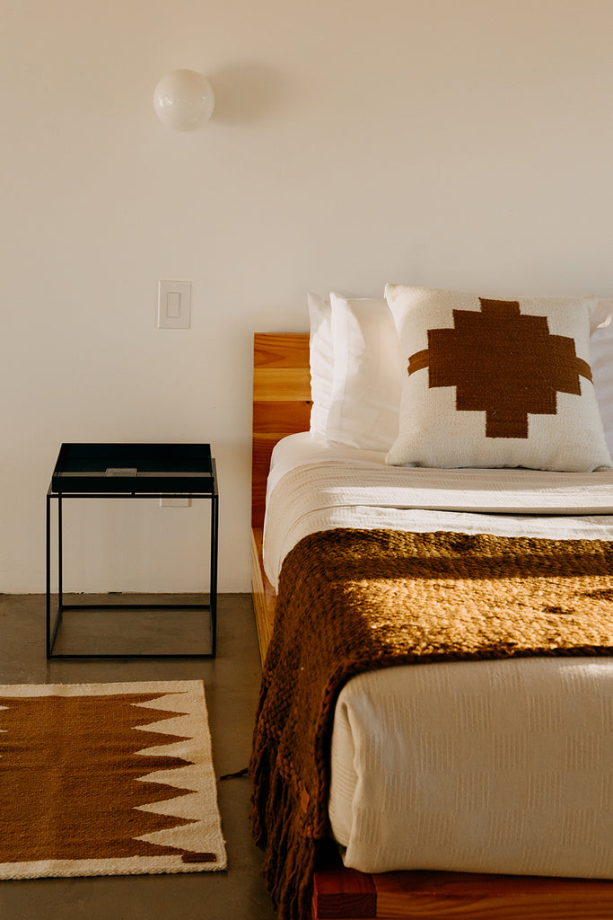 Southwest Cushion #1 | Natural & Chestnut