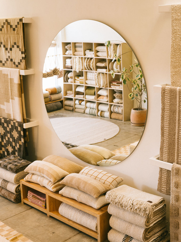 Classica Round Rug | Natural