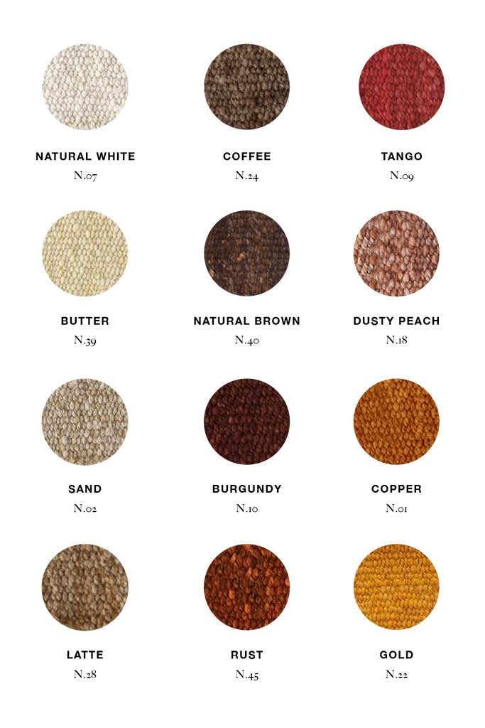 Yarn Color Samples | Thick Weave