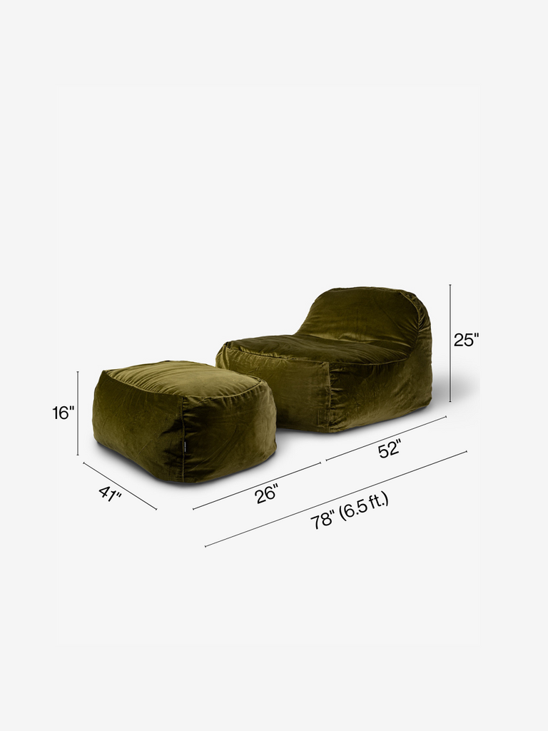 Dume Ottoman - Velvet