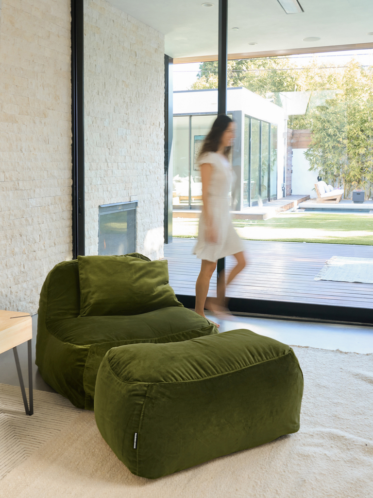 Dume Lounge Chair - Velvet