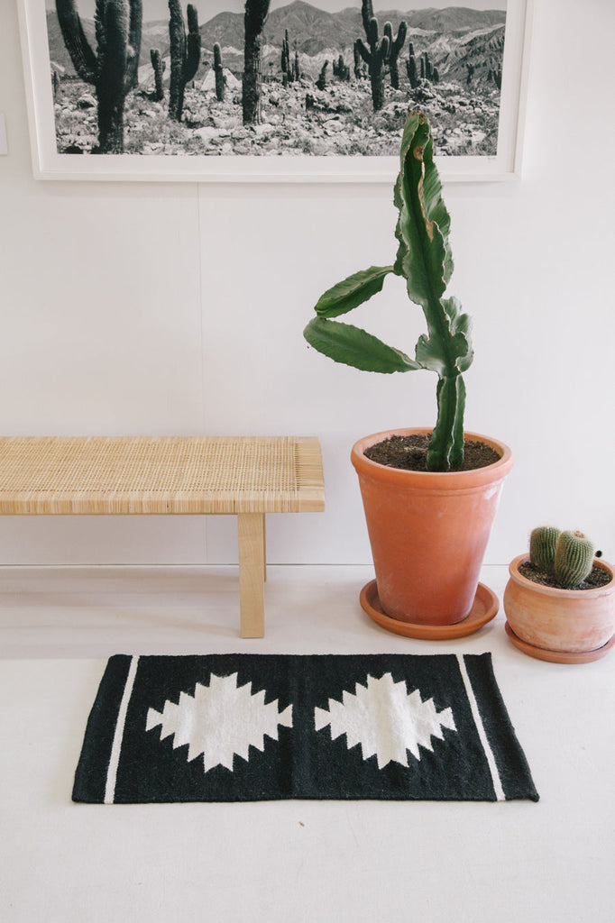Mini Southwest #3 | Black & Natural