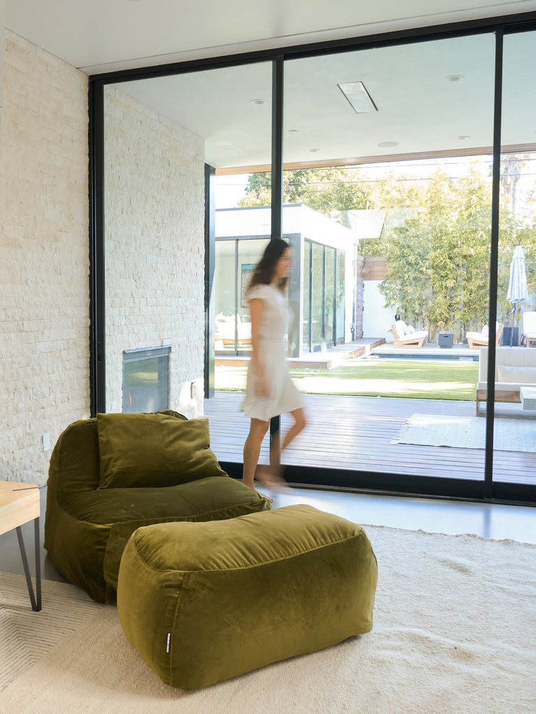 Dume Ottoman - Velvet