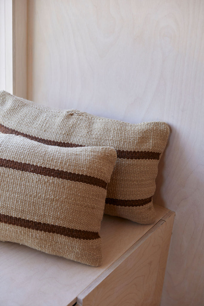 Tomasa Lumbar XL Cushion | Sand & Rust