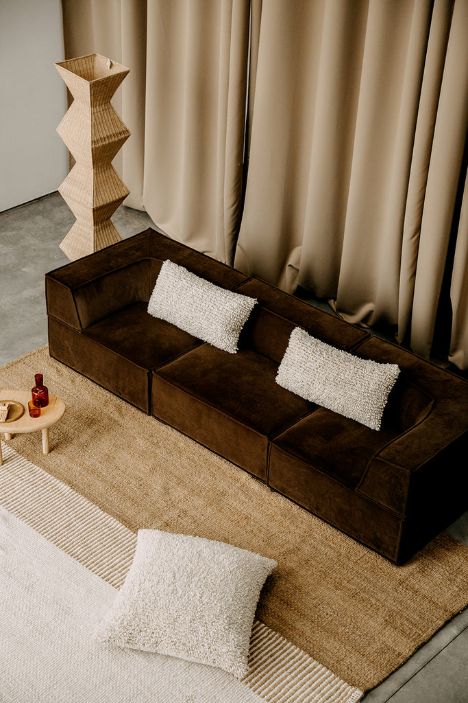 Textural Lumbar Cushion | Natural