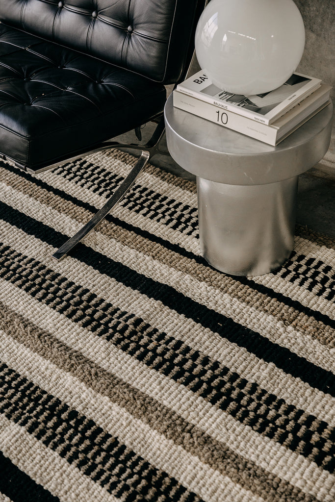 Heloisa | Natural & Grey & Black