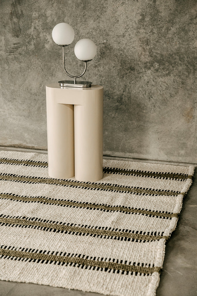 Vera | Natural, Moss & Black
