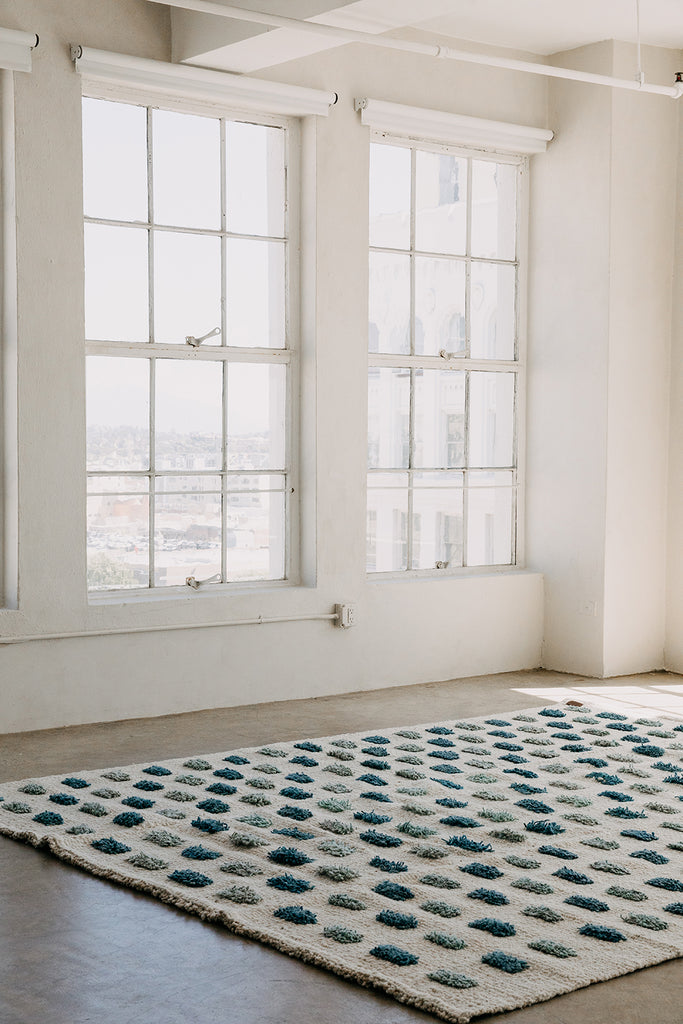 Esther | Natural & Sea Blue & Sea Foam