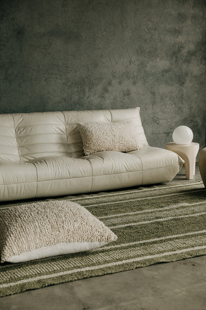 Textural Lumbar Cushion | Natural