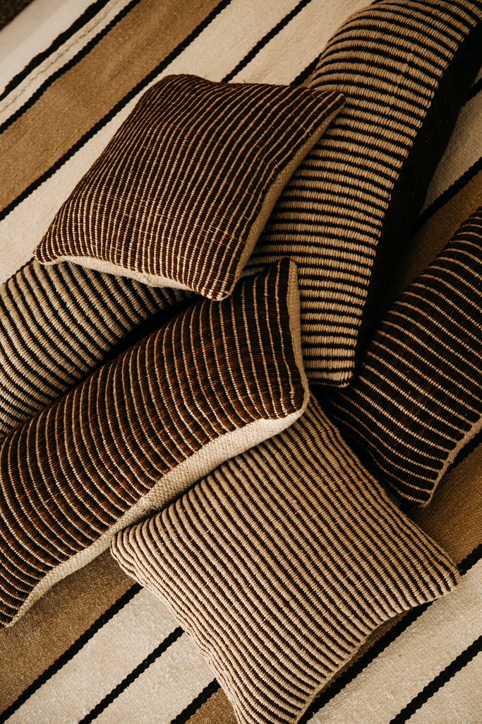 Selva Lumbar Cushion | Sand & Rust