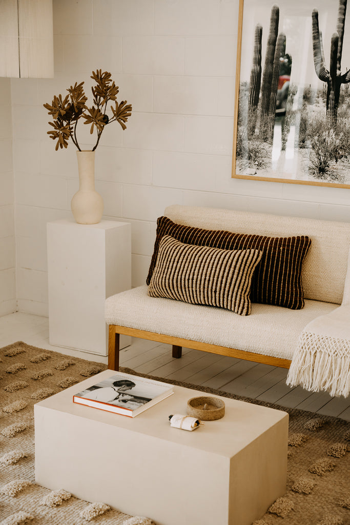 Selva XL Lumbar Cushion | Rust & Sand