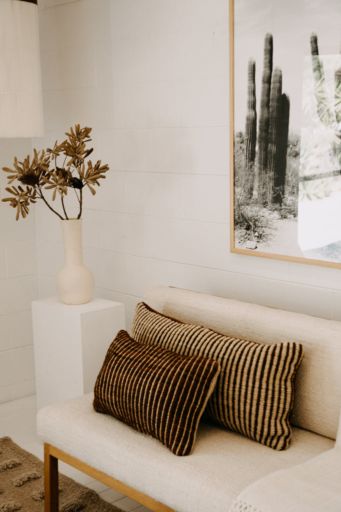 Selva XL Lumbar Cushion | Sand & Rust